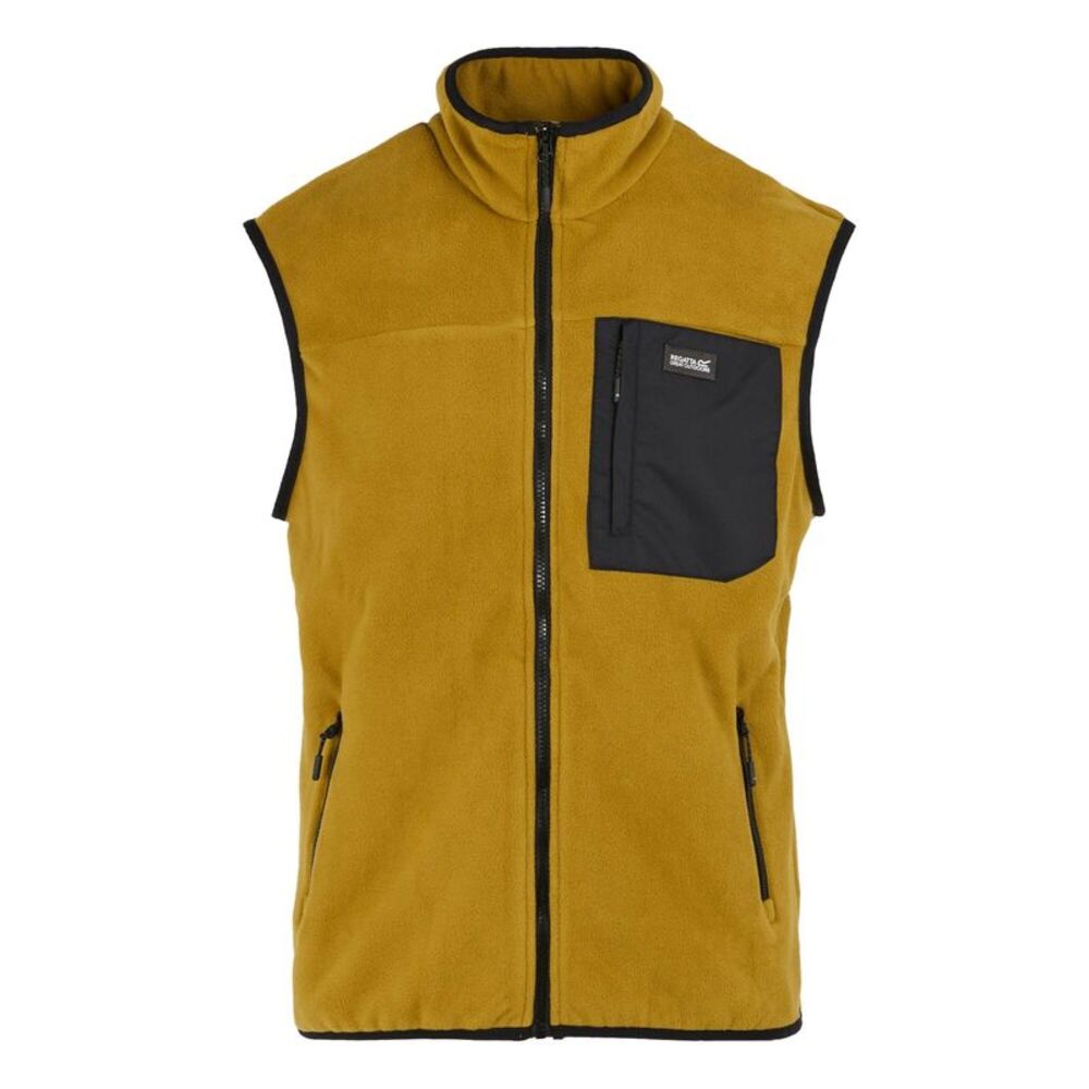Regatta Mens Frankie Fleece Vest / Cumin